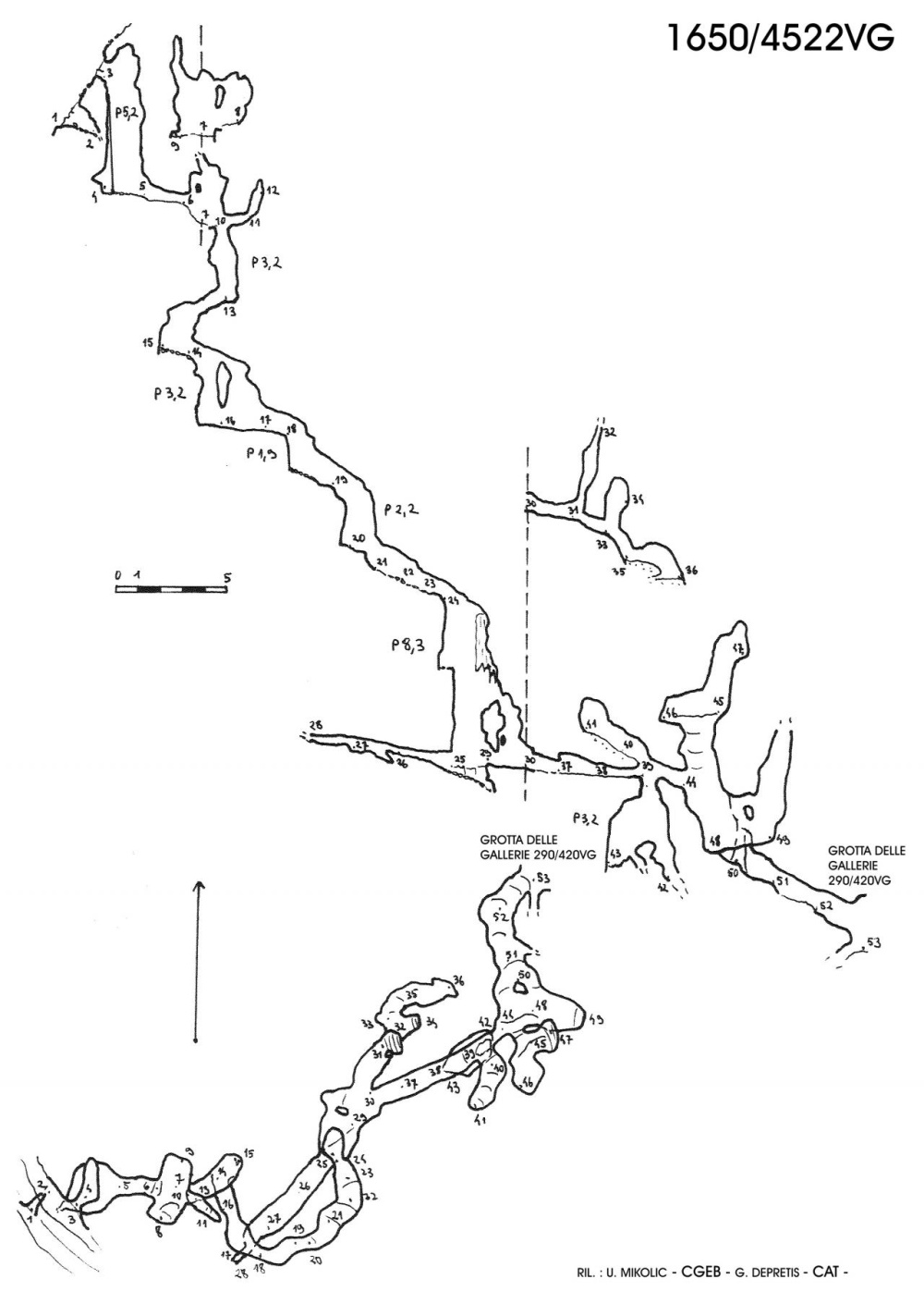 Pozzo presso la Grotta delle Gallerie
